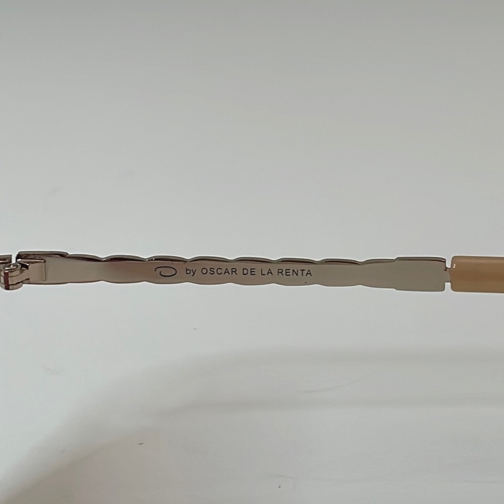 Oscar De La Renta Rose Gold Mirrored Sunglasses MOD3060 - Picture 6 of 7